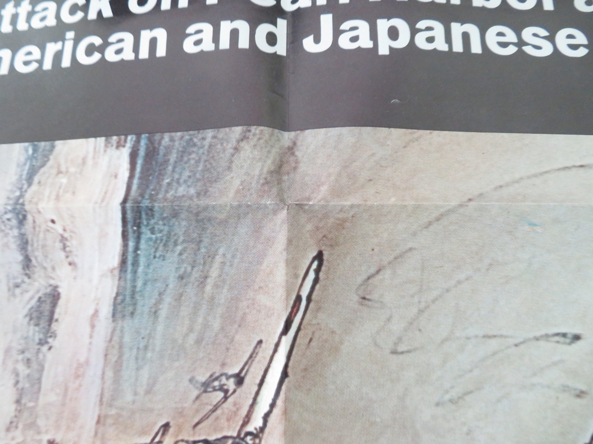 TORA! TORA! TORA! FOLDED US ONE SHEET POSTER MARTIN BALSAM JASON ROBARDS 1970 - Rendezvous Cinema