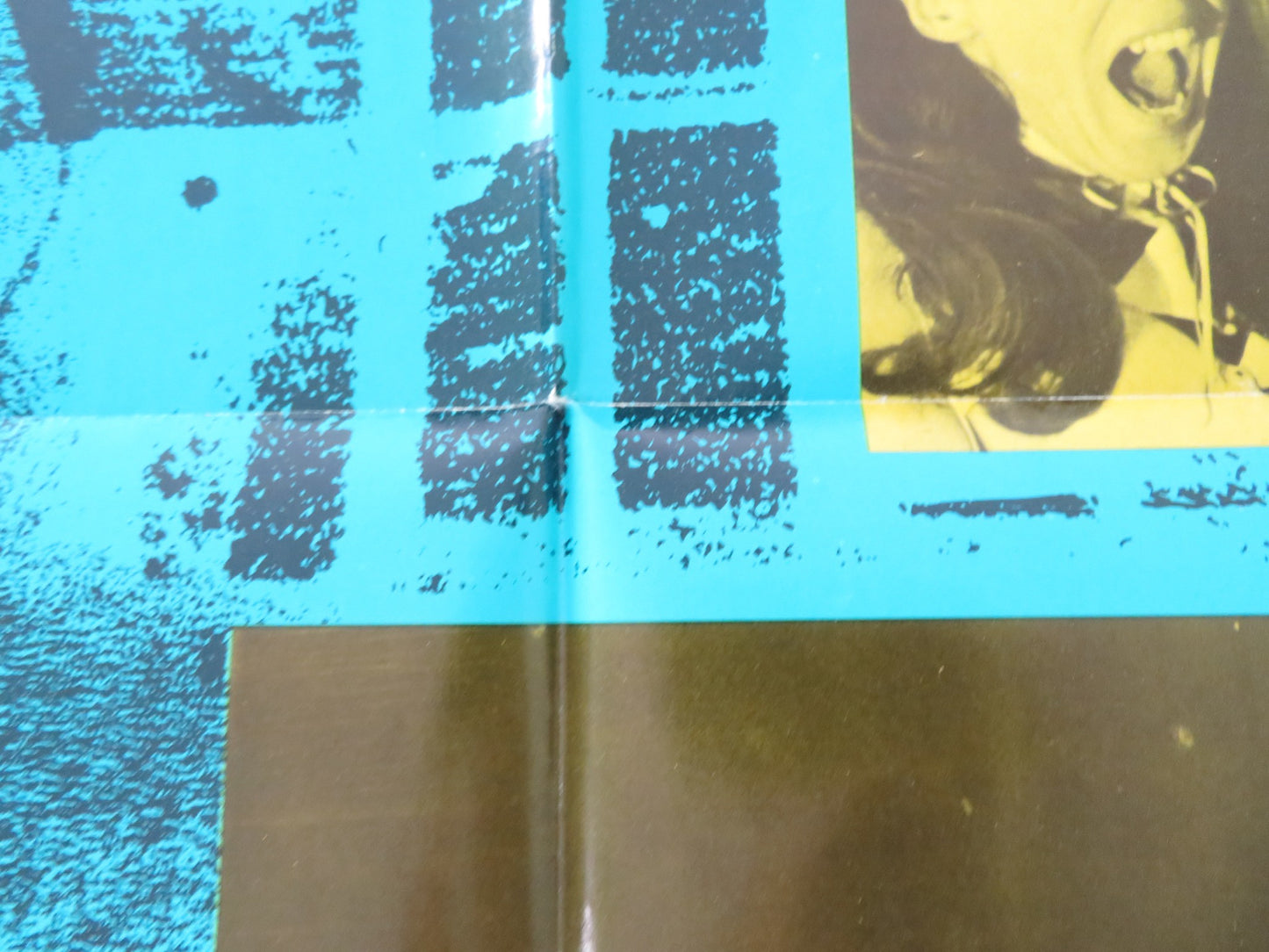 HORROR HOUSE FOLDED US ONE SHEET POSTER FRANKIE AVALON JILL HAWORTH 1970 - Rendezvous Cinema