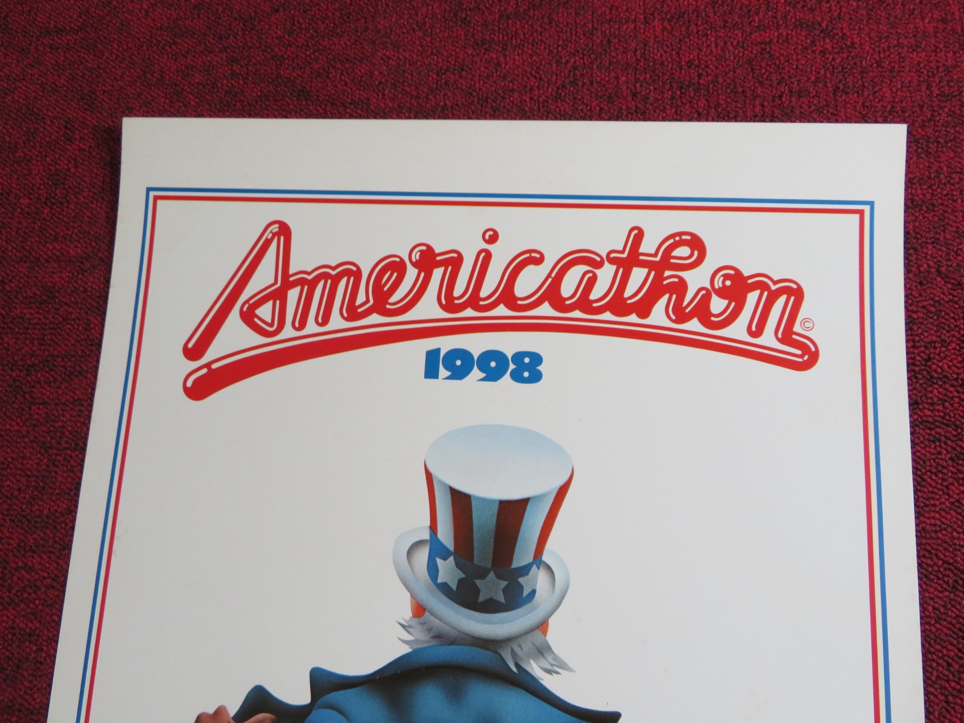AMERICATHON US INSERT POSTER HARVEY KORMAN FRED WILLARD 1979 - Rendezvous Cinema