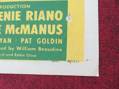 JIGGS AND MAGGIE IN COURT FOLDED US ONE SHEET POSTER JOE YULE RENIE RIANO 1948 - Rendezvous Cinema