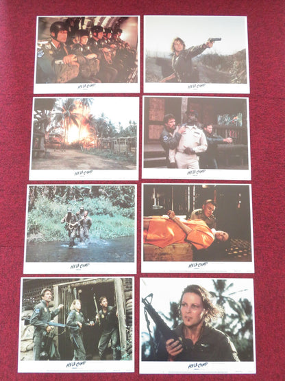 HELL CAMP US LOBBY CARD FULL SET TOM SKERRITT LISA EICHHORN 1986 - Rendezvous Cinema