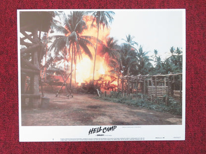 HELL CAMP US LOBBY CARD FULL SET TOM SKERRITT LISA EICHHORN 1986 - Rendezvous Cinema