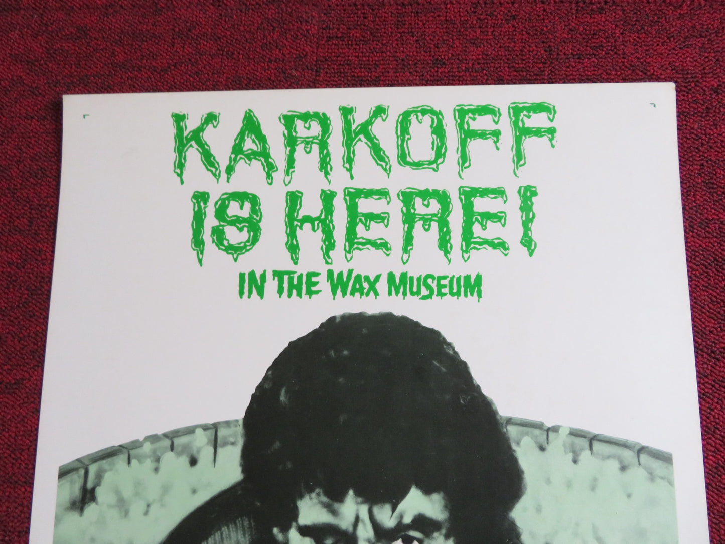 TERROR IN THE WAX MUSEUM US INSERT POSTER RAY MILLAND ELSA LANCHESTER 1973 - Rendezvous Cinema