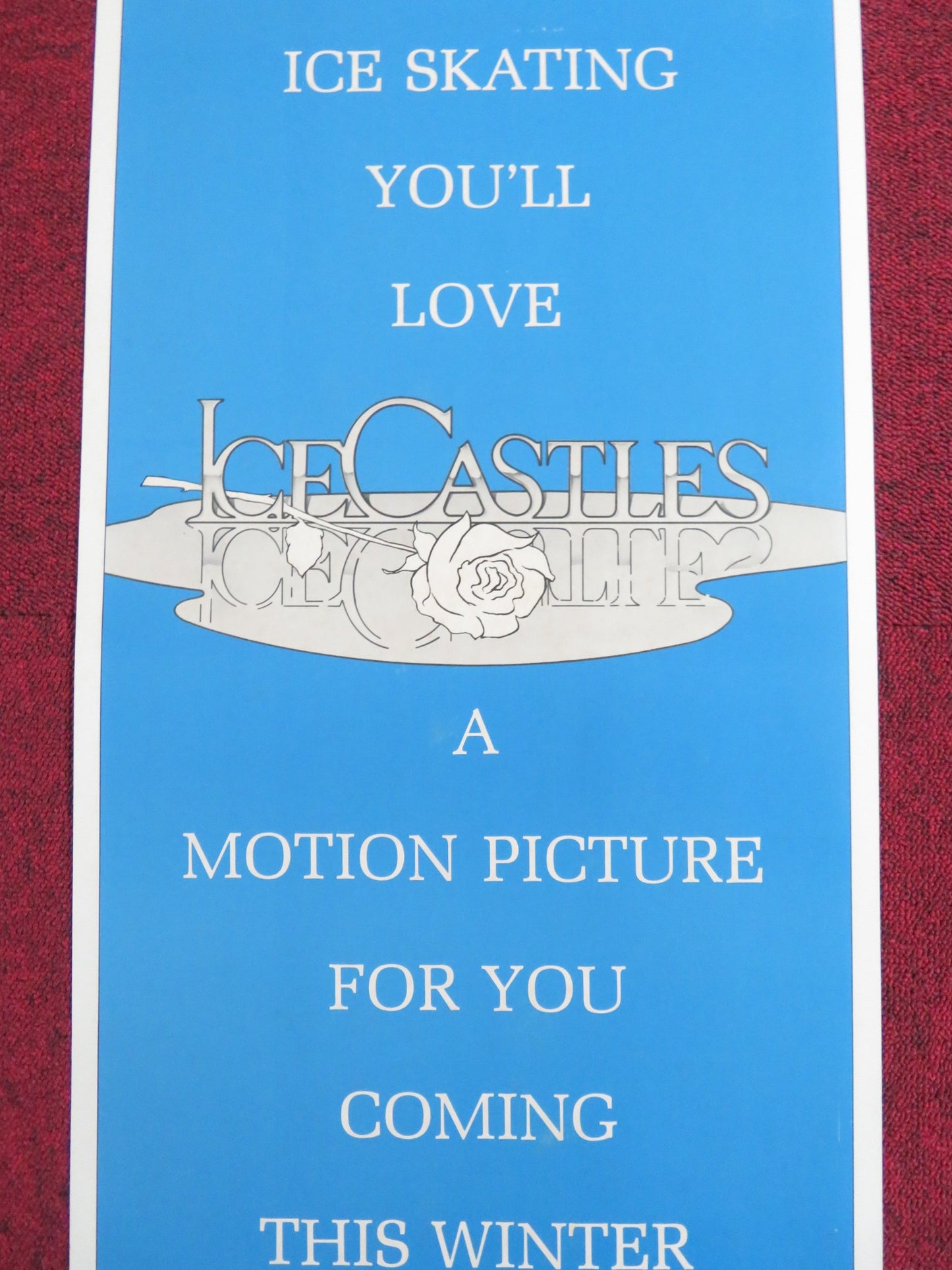ICE CASTLES US INSERT POSTER ROBBY BENSON COLLEEN DEWHURST 1978 - Rendezvous Cinema