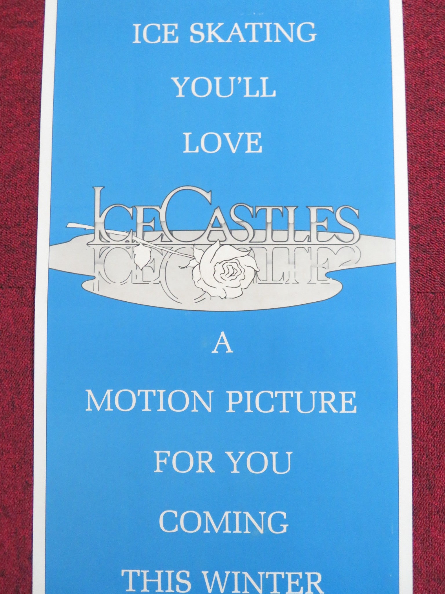 ICE CASTLES US INSERT POSTER ROBBY BENSON COLLEEN DEWHURST 1978 - Rendezvous Cinema