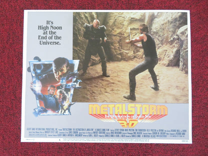 METALSTORM: THE DESTRUCTION OF JARED-SYN IN 3D US LOBBY CARD FULL SET 1983 - Rendezvous Cinema