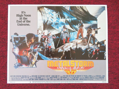 METALSTORM: THE DESTRUCTION OF JARED-SYN IN 3D US LOBBY CARD FULL SET 1983 - Rendezvous Cinema