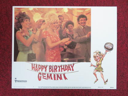 HAPPY BIRTHDAY, GEMINI US LOBBY CARD FULL SET MADELINE KAHN RITA MORENO 1980 - Rendezvous Cinema