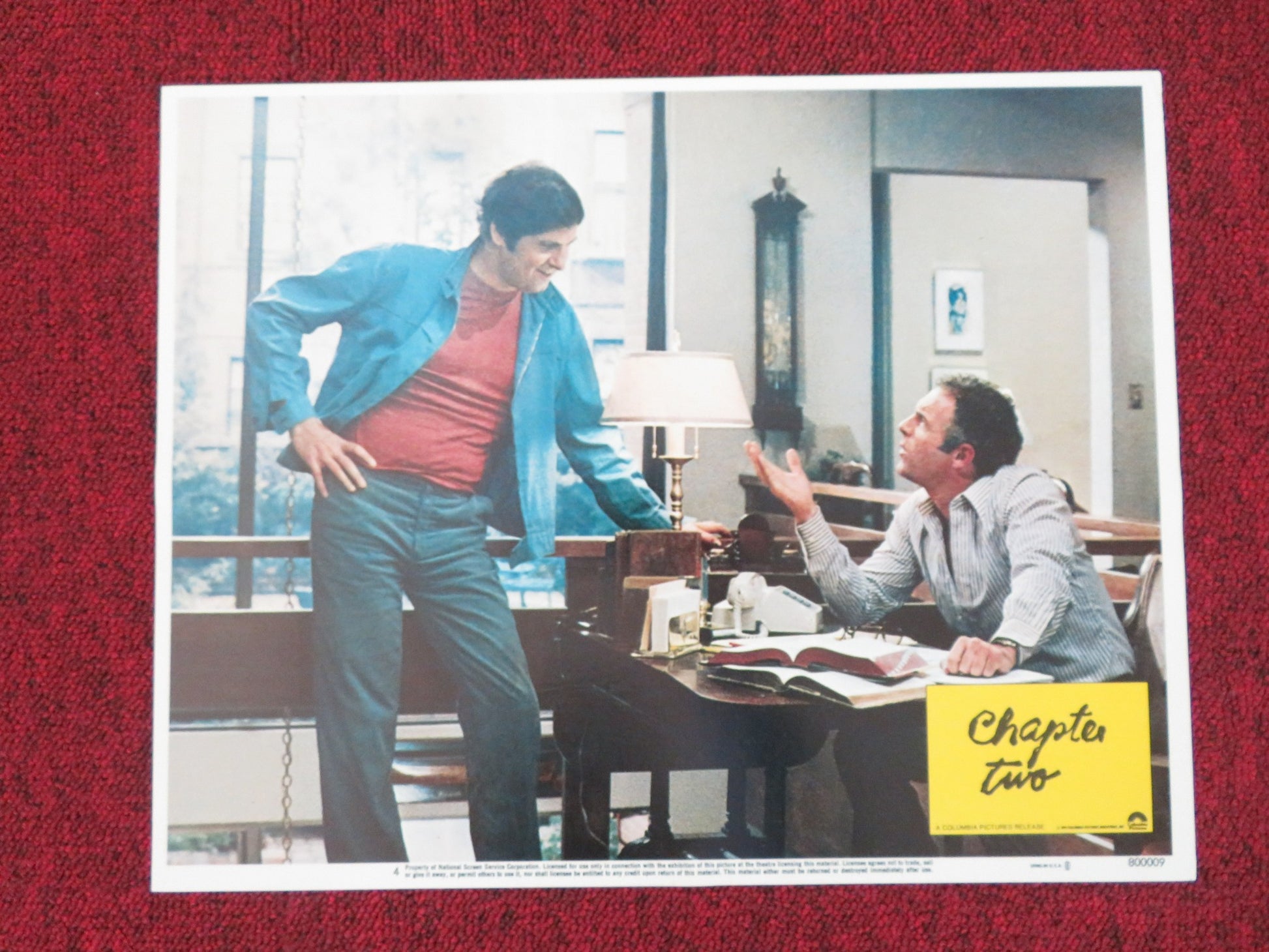 CHAPTER TWO US LOBBY CARD FULL SET JAMES CAAN MARSHA MASON 1979 - Rendezvous Cinema