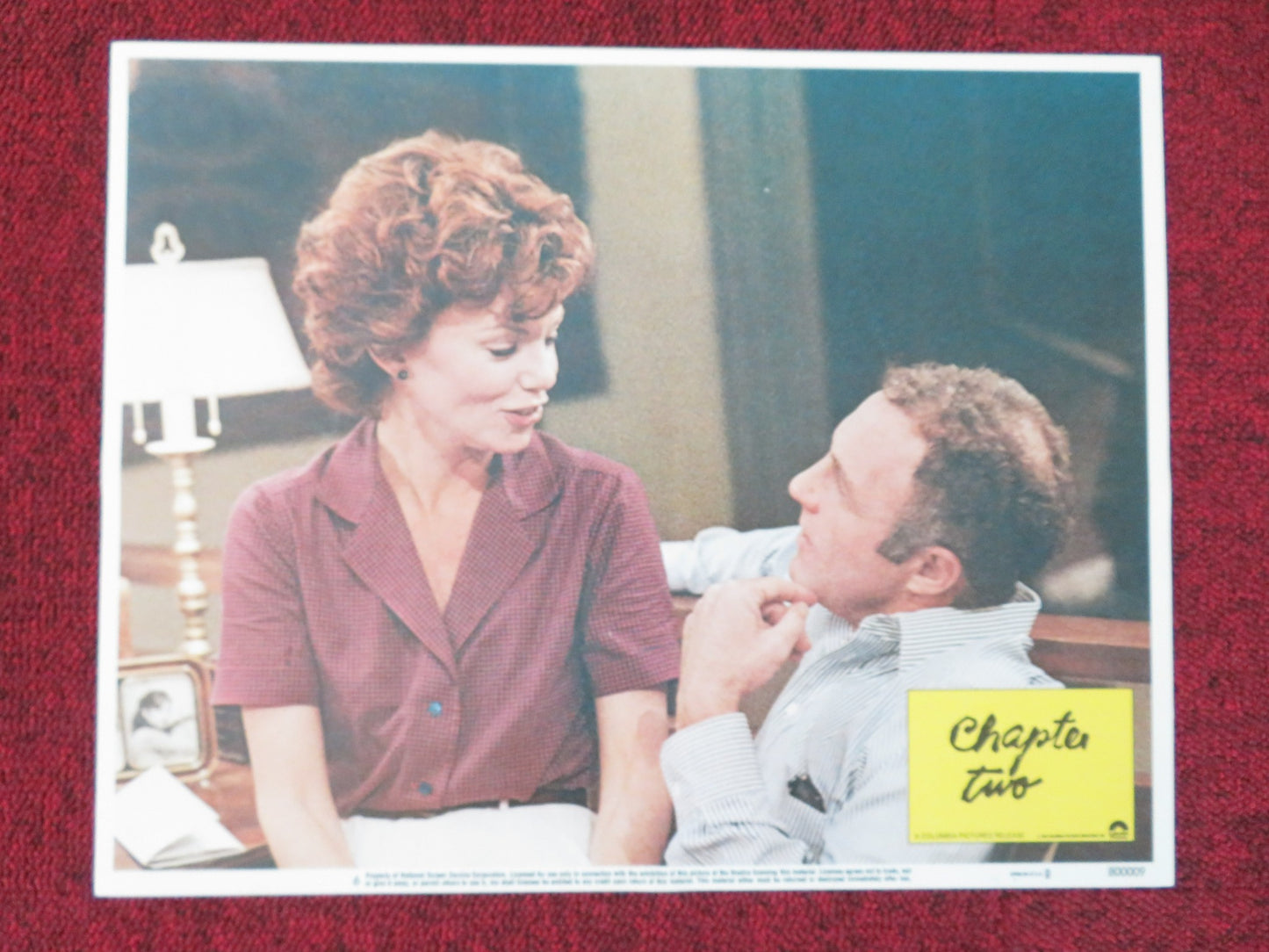 CHAPTER TWO US LOBBY CARD FULL SET JAMES CAAN MARSHA MASON 1979 - Rendezvous Cinema