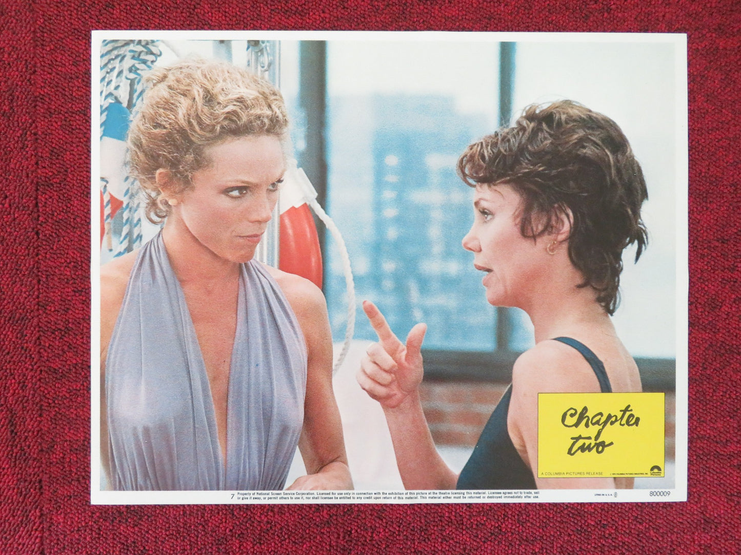 CHAPTER TWO US LOBBY CARD FULL SET JAMES CAAN MARSHA MASON 1979 - Rendezvous Cinema
