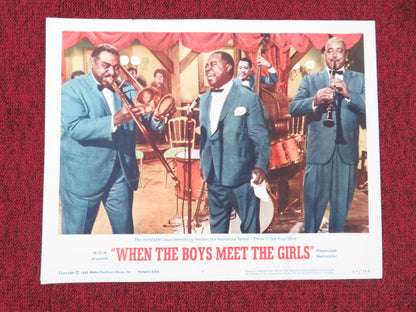 WHEN THE BOYS MEET THE GIRLS US LOBBY CARD FULL SET CONNIE FRANCIS 1965 - Rendezvous Cinema