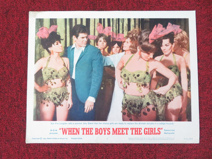 WHEN THE BOYS MEET THE GIRLS US LOBBY CARD FULL SET CONNIE FRANCIS 1965 - Rendezvous Cinema