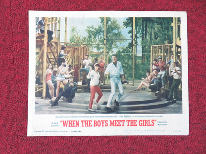 WHEN THE BOYS MEET THE GIRLS US LOBBY CARD FULL SET CONNIE FRANCIS 1965 - Rendezvous Cinema