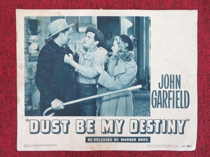 DUST BE MY DESTINY US LOBBY CARD FULL SET JOHN GARFIELD PRISCILLA LANE 1947 - Rendezvous Cinema