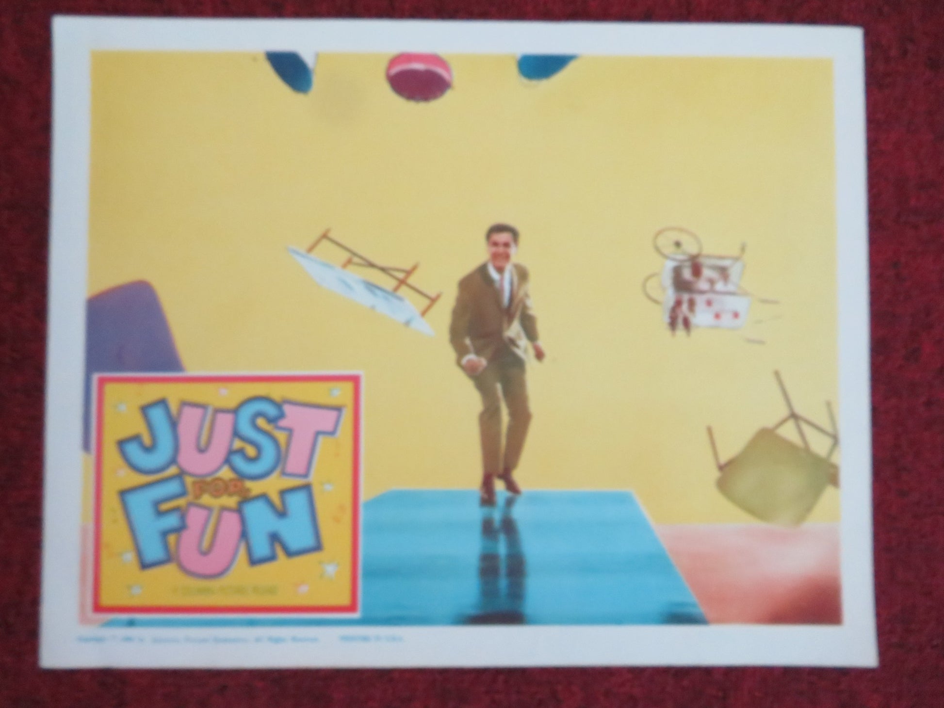 JUST FOR FUN US LOBBY CARD FULL SET BOBBY VEE THE CRICKETS 1963 - Rendezvous Cinema