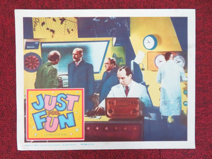 JUST FOR FUN US LOBBY CARD FULL SET BOBBY VEE THE CRICKETS 1963 - Rendezvous Cinema