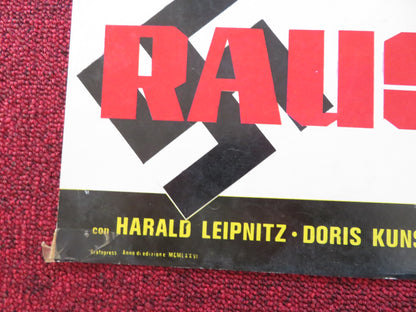 ALL PEOPLE WILL BE BROTHERS - A ITALIAN FOTOBUSTA POSTER HARALD LEIPNITZ 1973 - Rendezvous Cinema