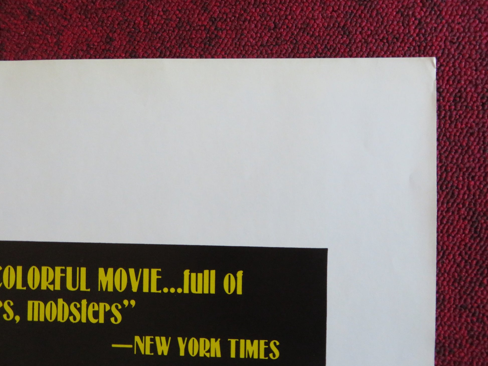 KITTY AND THE BAGMAN US TRI FOLDED ONE SHEET ROLLED POSTER LIDDY CLARK 1983 - Rendezvous Cinema