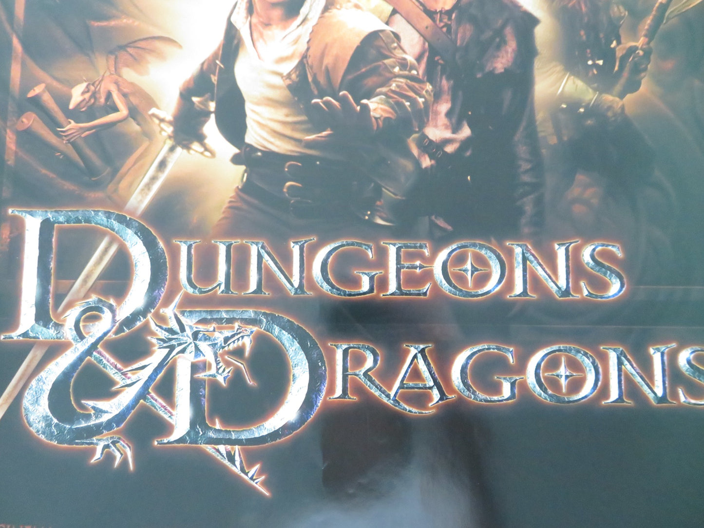 DUNGEONS & DRAGONS US ONE SHEET ROLLED POSTER JEREMY IRONS THORA BIRCH 2000 - Rendezvous Cinema