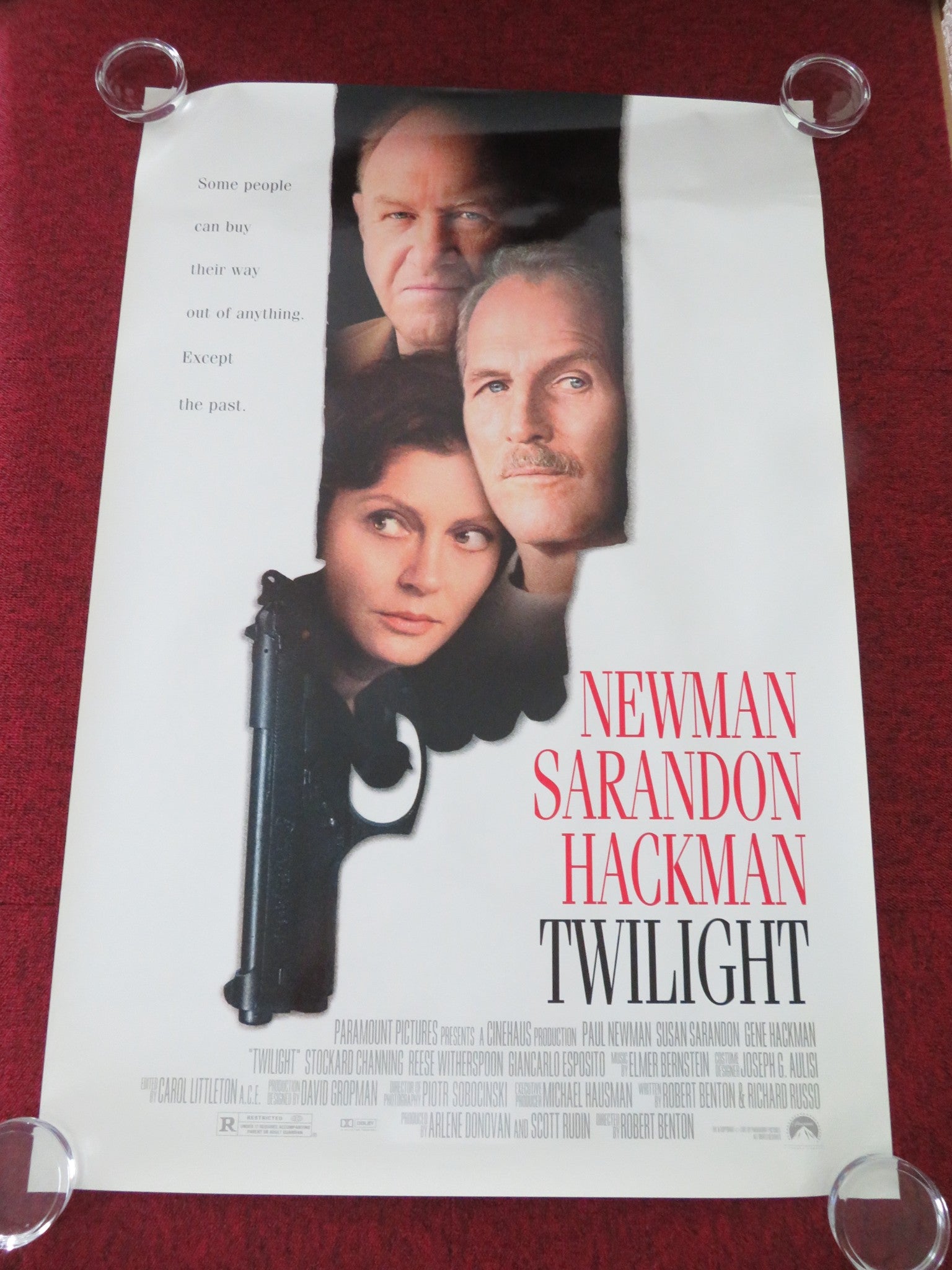 TWILIGHT - B US ONE SHEET ROLLED POSTER GENE HACKMAN PAUL NEWMAN 1998 - Rendezvous Cinema