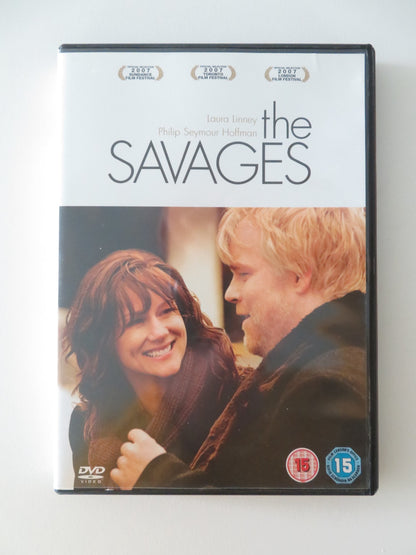 THE SAVAGES (DVD) PHILIP SEYMOUR HOFFMAN LAURA LINNEY 2007 REGION 2