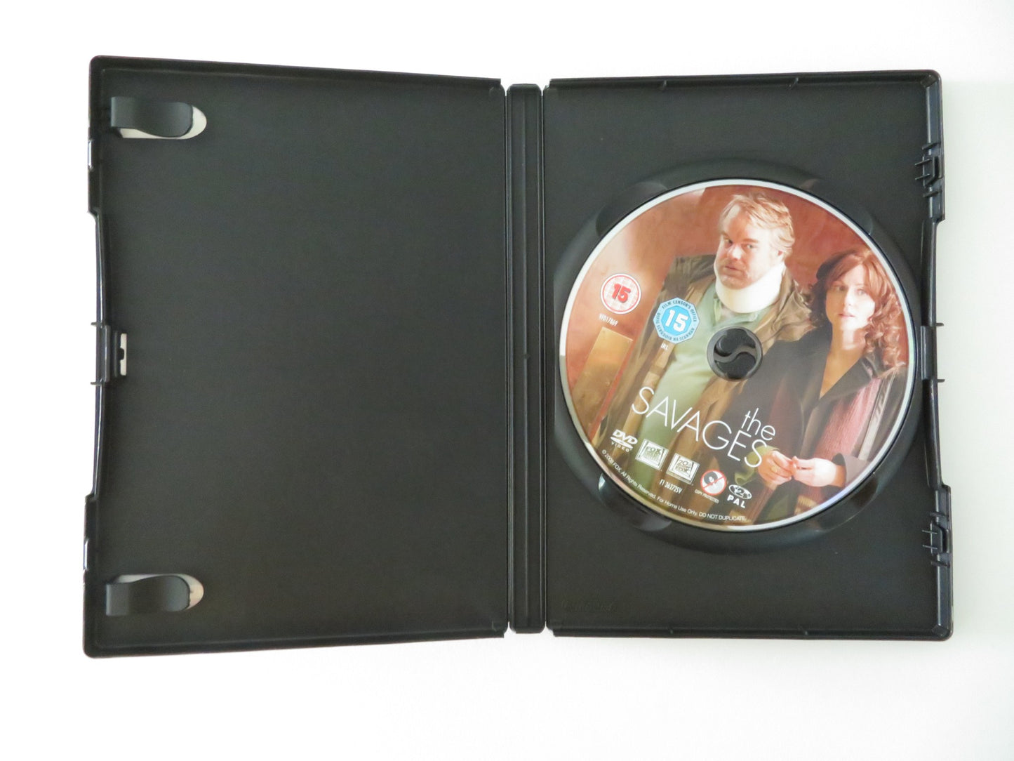 THE SAVAGES (DVD) PHILIP SEYMOUR HOFFMAN LAURA LINNEY 2007 REGION 2
