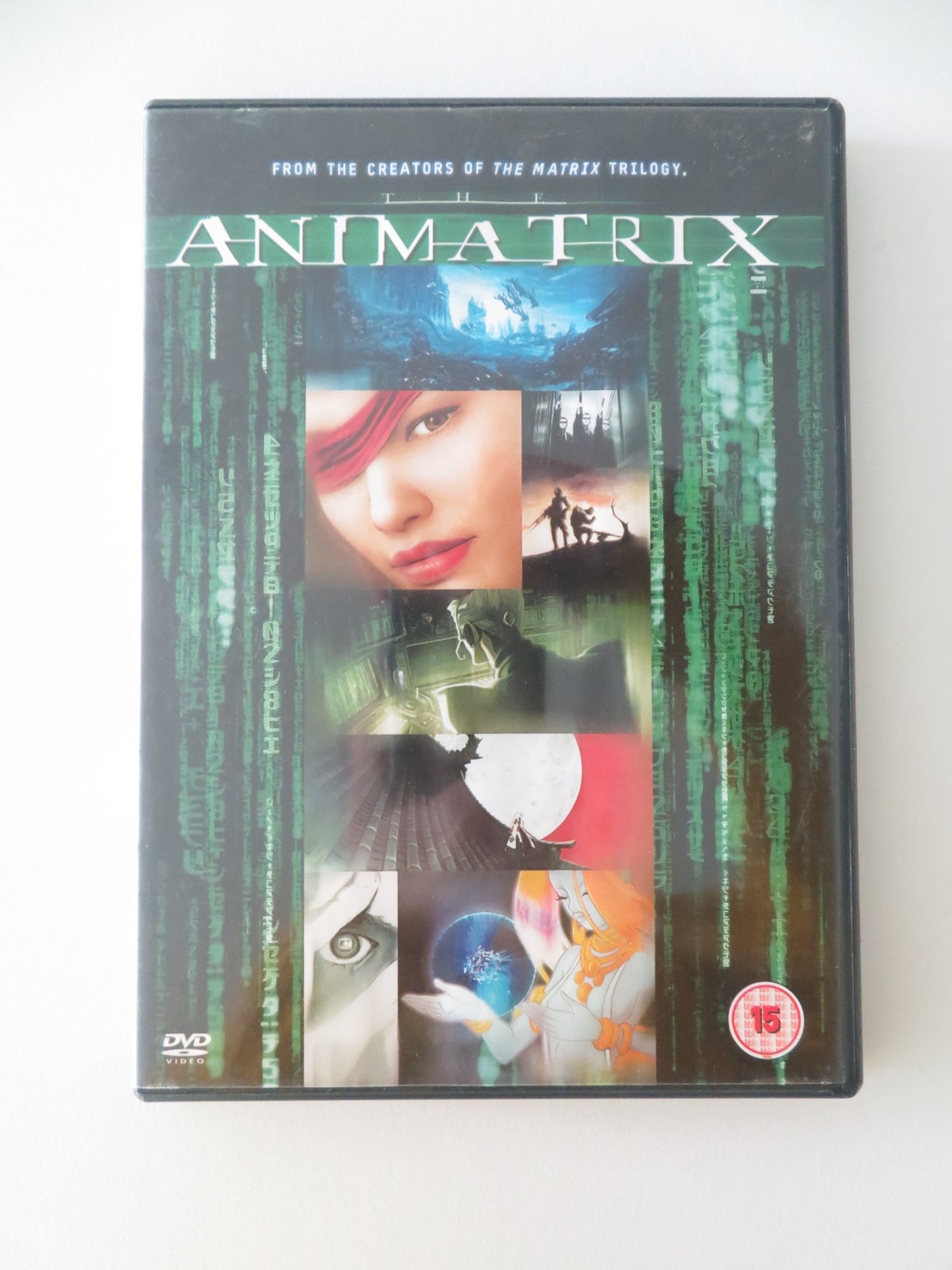 THE ANIMATRIX (DVD) KEANU REEVES CARRIE-ANNE MOSS 2003 REGION 2