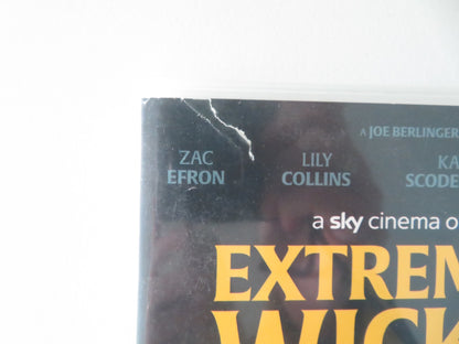 EXTREMELY WICKED, SHOCKINGLY EVIL AND VILE (DVD) ZAC EFRON 2019 REGION 2