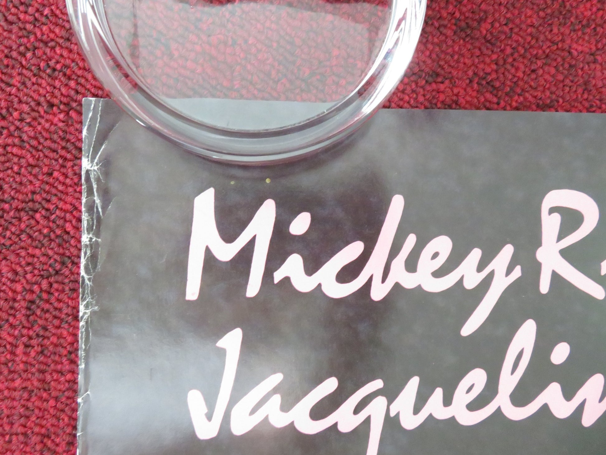 WILD ORCHID US ONE SHEET ROLLED POSTER MICKEY ROURKE JACQUELINE BISSET 1989 - Rendezvous Cinema