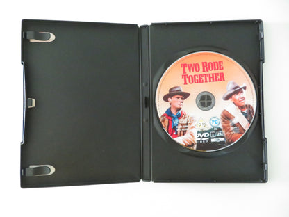 TWO RODE TOGETHER (DVD) JAMES STEWART RICHARD WIDMARK 1961 REGION 2