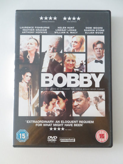 BOBBY (DVD) EMILIO ESTEVEZ HELEN HUNT ANTHONY HOPKINS 2006 REGION 2