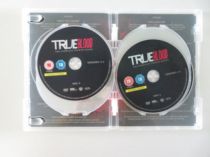TRUE BLOOD - THE COMPLETE FOURTH SEASON (DVD) ANNA PAQUIN STEPHEN 2011 REGION 2