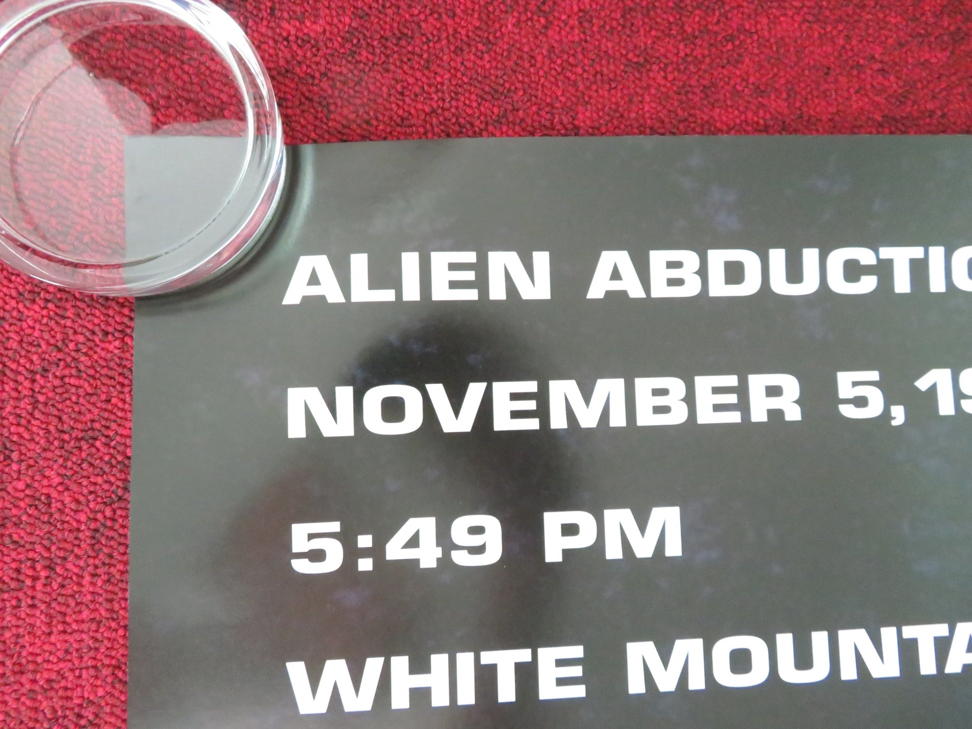 FIRE IN THE SKY US ONE SHEET ROLLED POSTER D. B. SWEENEY ROBERT PATRICK 1993 - Rendezvous Cinema