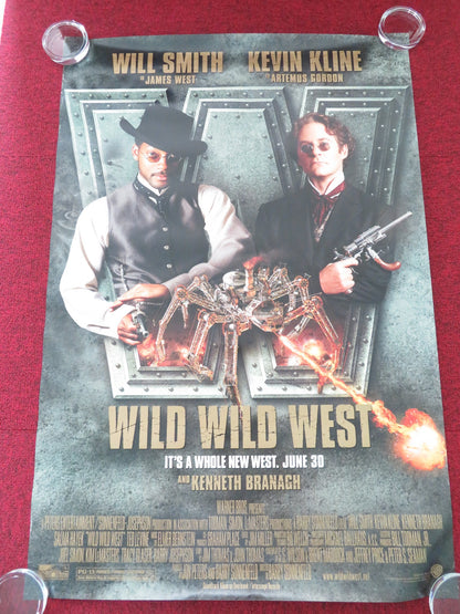 WILD WILD WEST US ONE SHEET ROLLED POSTER WILL SMITH KEVIN KLINE 1999 - Rendezvous Cinema