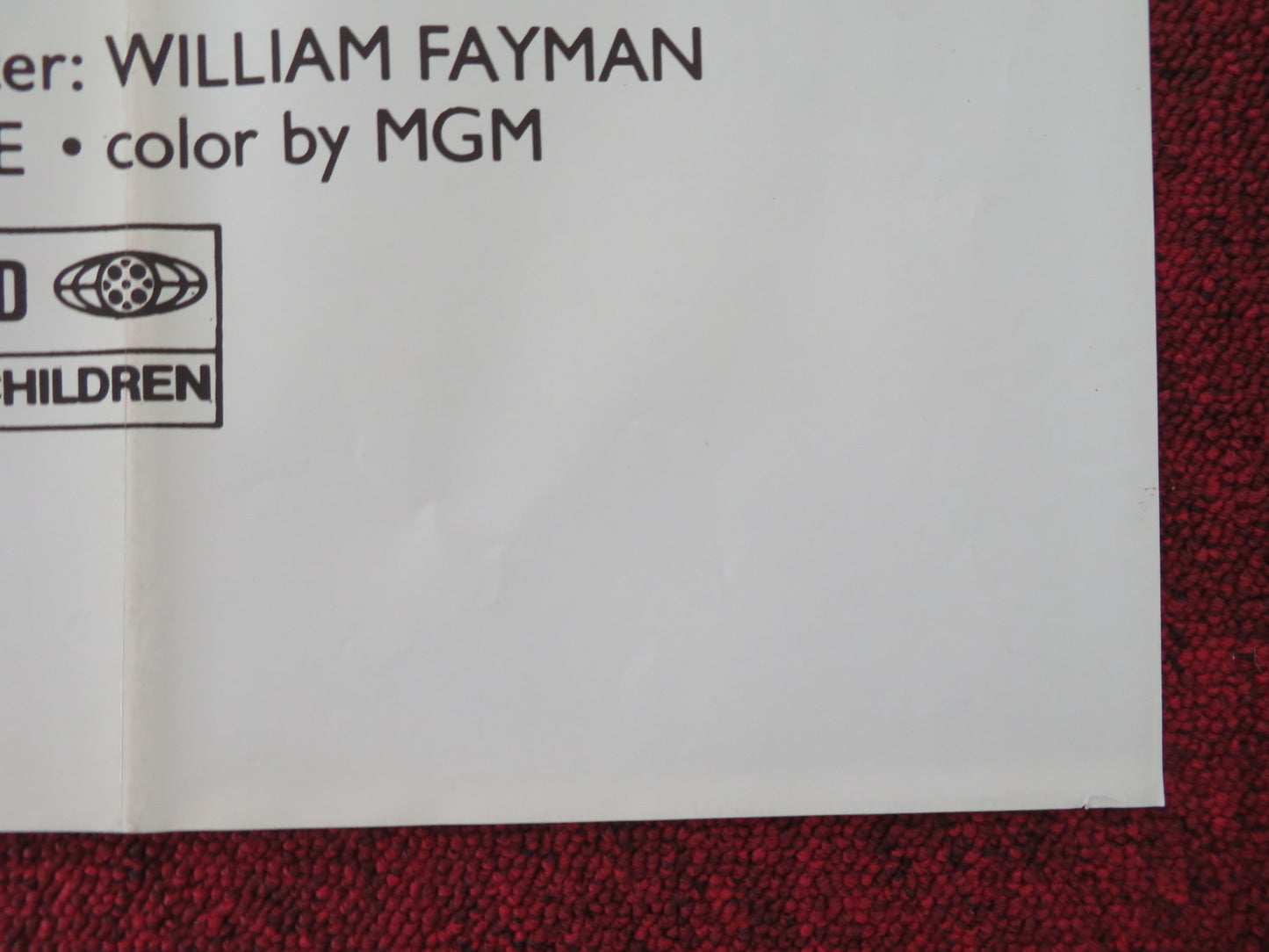 PATRICK FOLDED US ONE SHEET POSTER SUSAN PENHALIGON ROBERT HELPMANN 1978