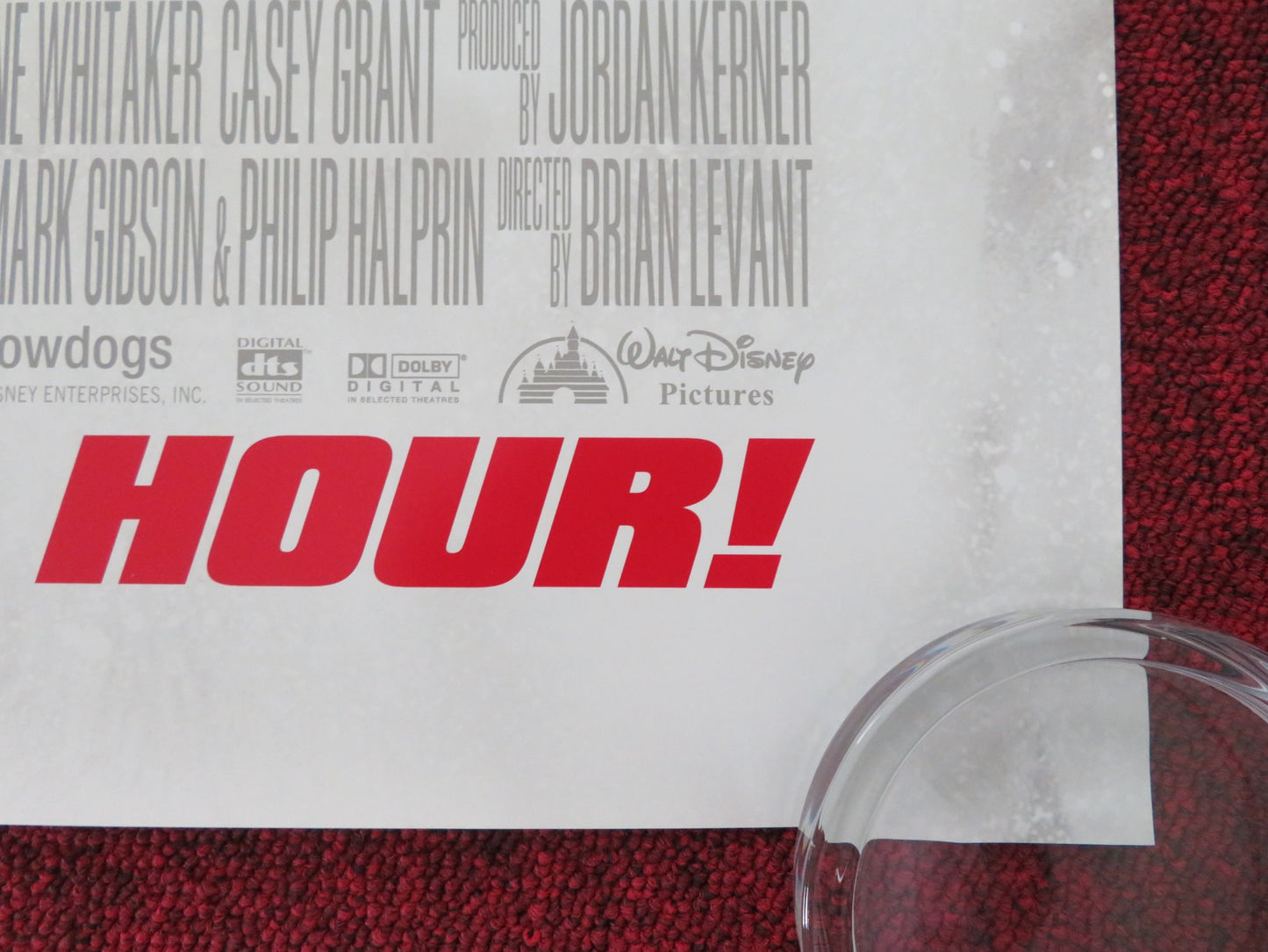 SNOW DOGS US ONE SHEET ROLLED POSTER DISNEY CUBA GOODING JR. JAMES COBURN 2002 - Rendezvous Cinema