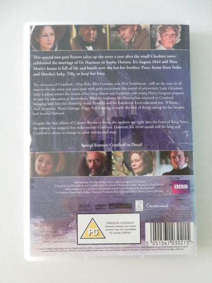 RETURN TO CRANFORD -PART 1 & 2 (DVD) JUDI DENCH IMELDA STAUNTON 2009 REGION 2, 4
