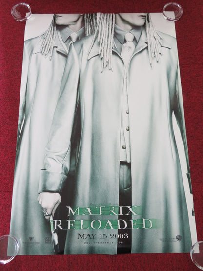 THE MATRIX RELOADED - D US ONE SHEET ROLLED POSTER KEANU REEVES 2003 - Rendezvous Cinema