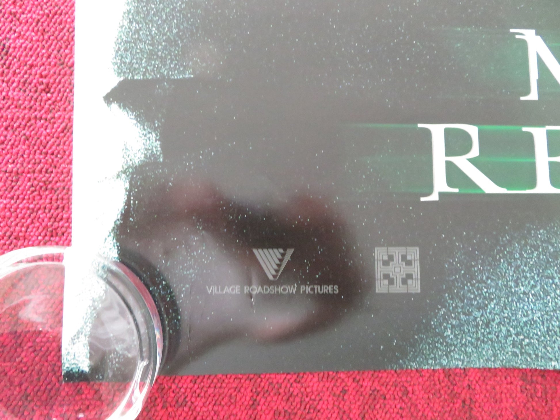 THE MATRIX RELOADED - E US ONE SHEET ROLLED POSTER HUGO WEAVING K. REEVES 2003 - Rendezvous Cinema