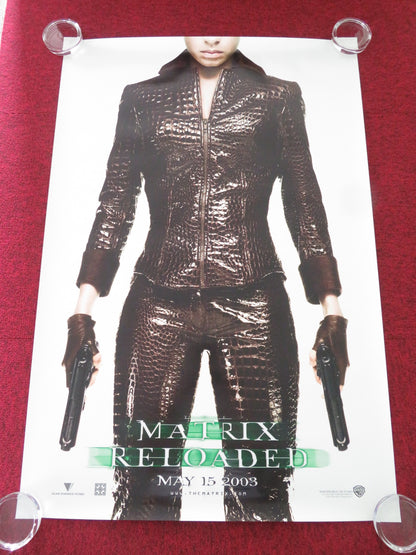 THE MATRIX RELOADED - F US ONE SHEET ROLLED POSTER JADA PINKETT SMITH 2003 - Rendezvous Cinema