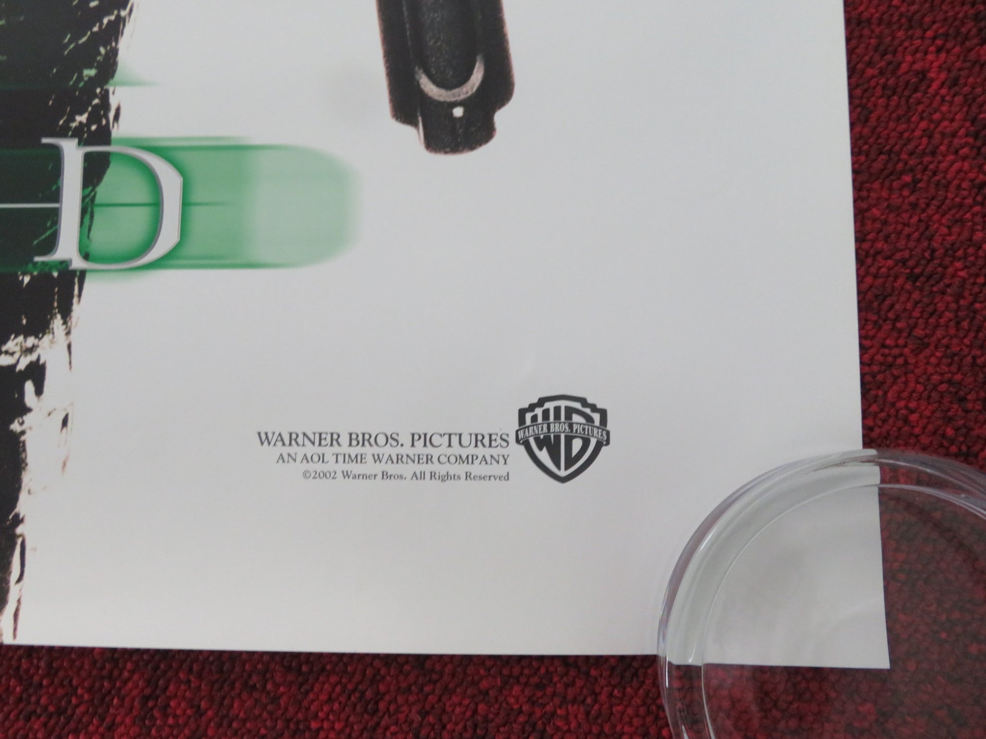 THE MATRIX RELOADED - F US ONE SHEET ROLLED POSTER JADA PINKETT SMITH 2003 - Rendezvous Cinema