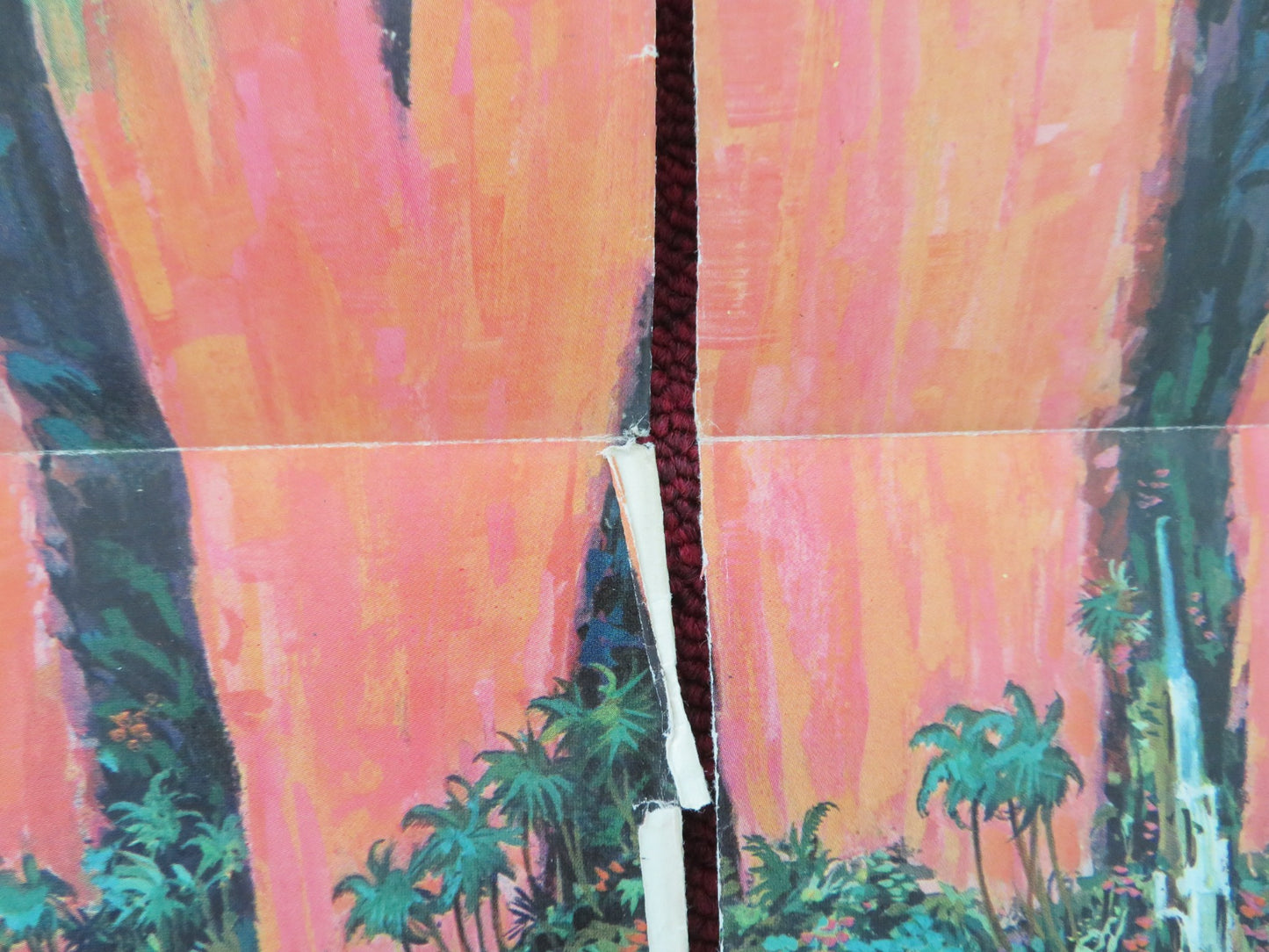 HAWAII FOLDED US ONE SHEET POSTER JULIE ANDREWS RICHARD HARRIS 1966 - Rendezvous Cinema