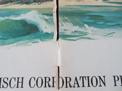 HAWAII FOLDED US ONE SHEET POSTER JULIE ANDREWS RICHARD HARRIS 1966 - Rendezvous Cinema