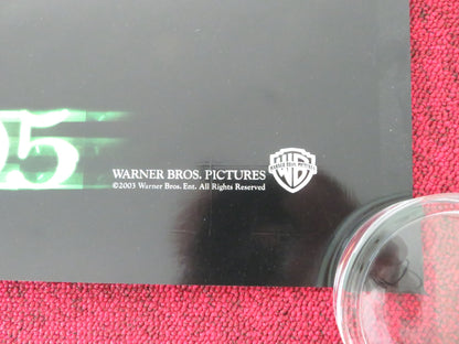 THE MATRIX RELOADED - A HOLOGRAPHIC US ONE SHEET ROLLED POSTER KEANU REEVES 2003 - Rendezvous Cinema