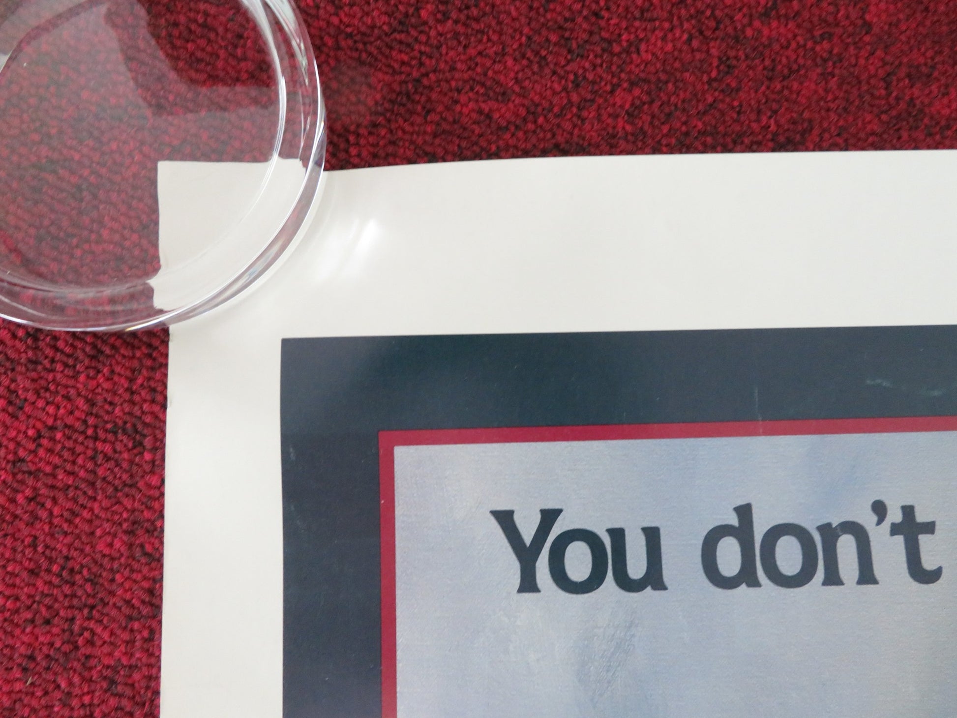 CANNERY ROW US ONE SHEET ROLLED POSTER NICK NOLTE DEBRA WINGER 1982 - Rendezvous Cinema