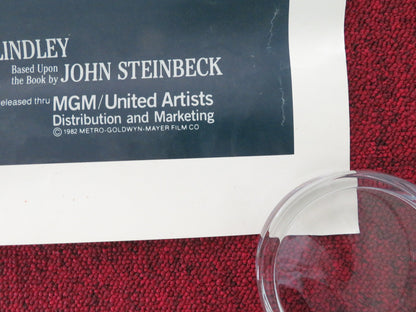 CANNERY ROW US ONE SHEET ROLLED POSTER NICK NOLTE DEBRA WINGER 1982 - Rendezvous Cinema