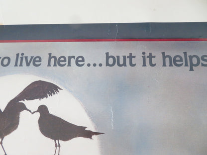 CANNERY ROW US ONE SHEET ROLLED POSTER NICK NOLTE DEBRA WINGER 1982 - Rendezvous Cinema