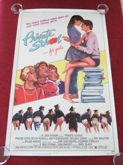 PRIVATE SCHOOL US ONE SHEET ROLLED POSTER PHOEBE CATES MATTHEW MODINE 1983 - Rendezvous Cinema