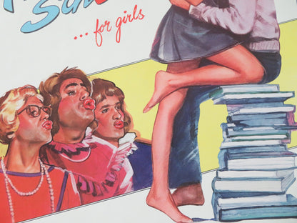 PRIVATE SCHOOL US ONE SHEET ROLLED POSTER PHOEBE CATES MATTHEW MODINE 1983 - Rendezvous Cinema
